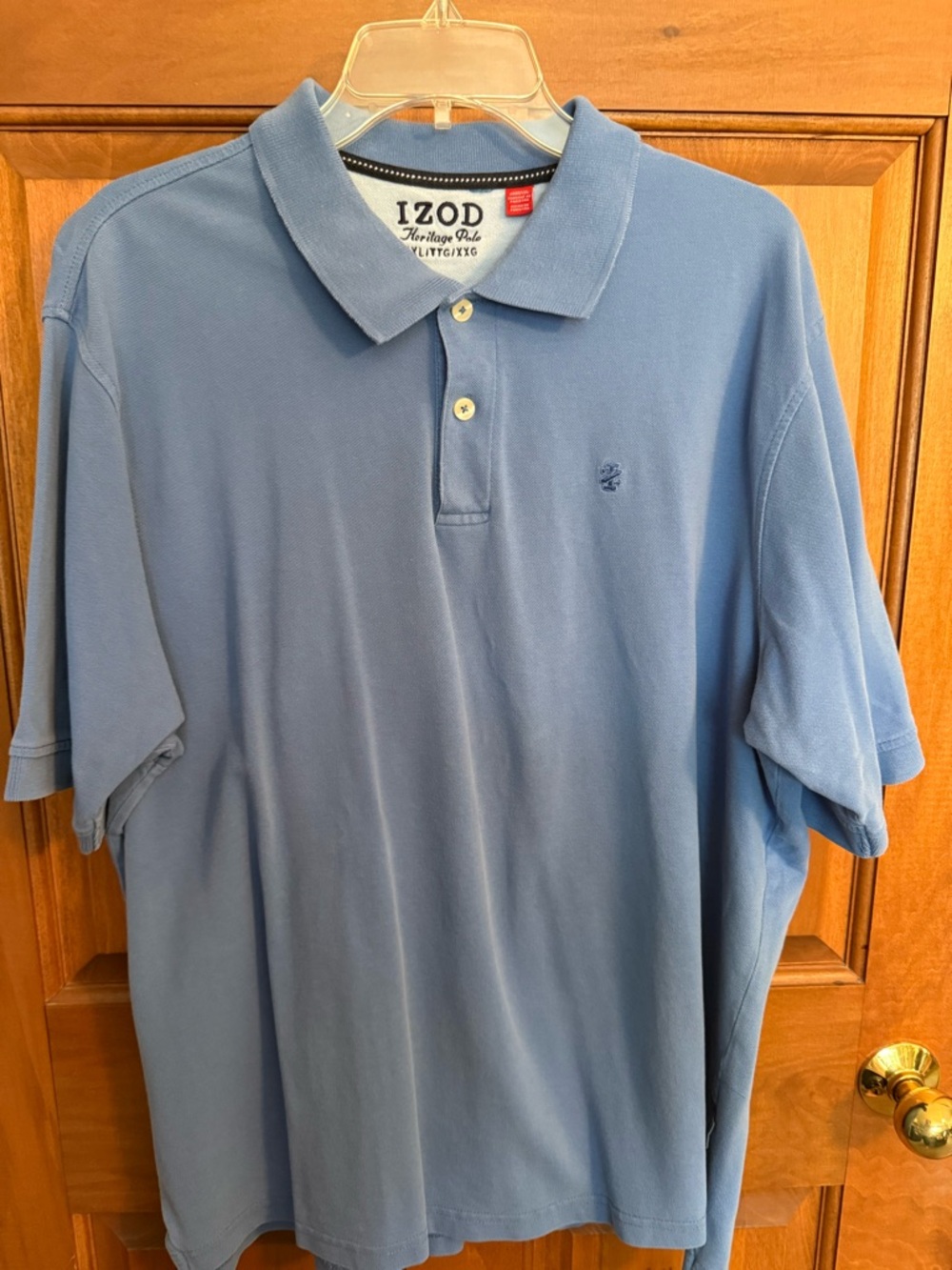 IZOD Men’s Light Blue Heritage Polo Shirt